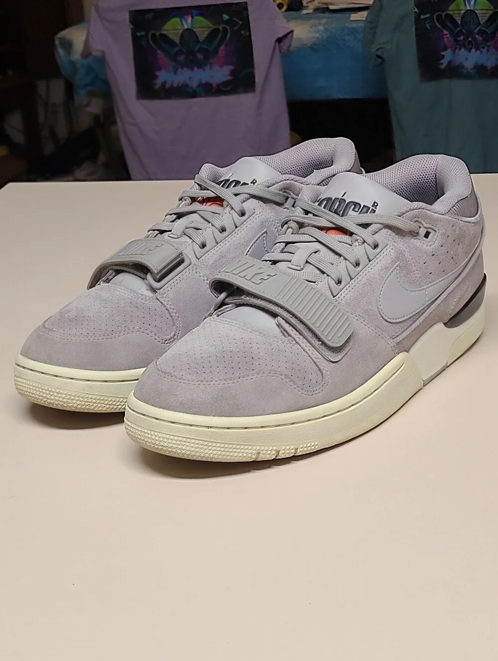 Nike Air Alpha Force 88 Medium Grey mid top trainer sneakers size 11.5